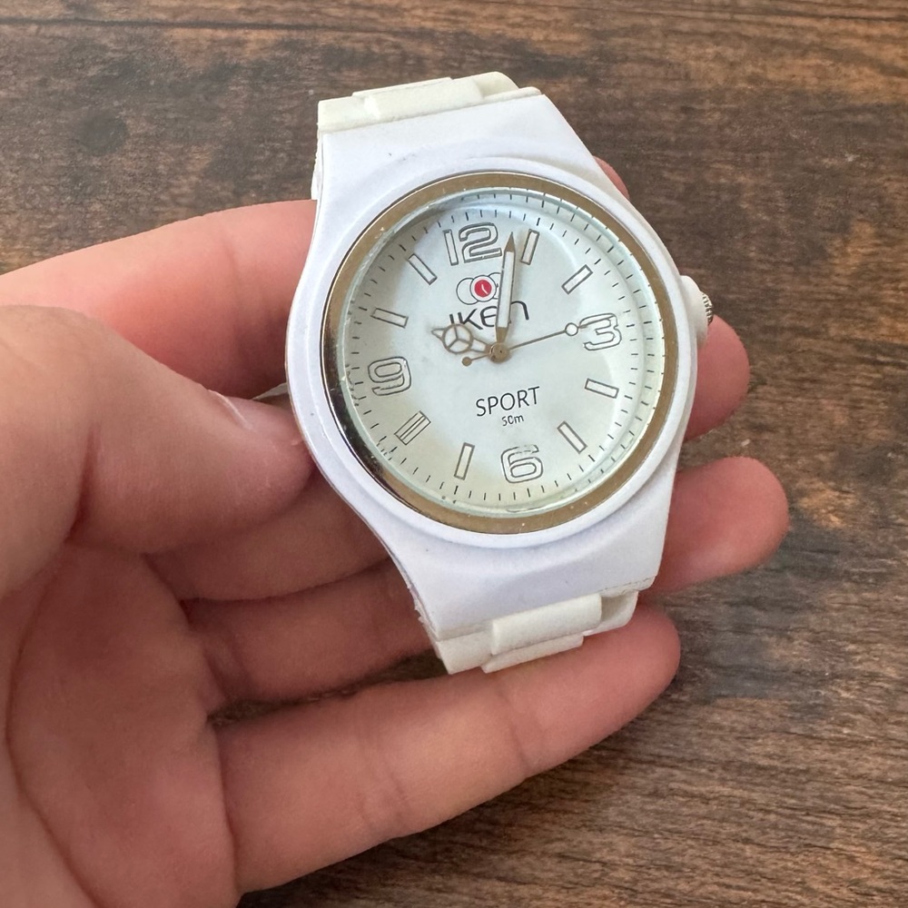 White Sport Watch for Men